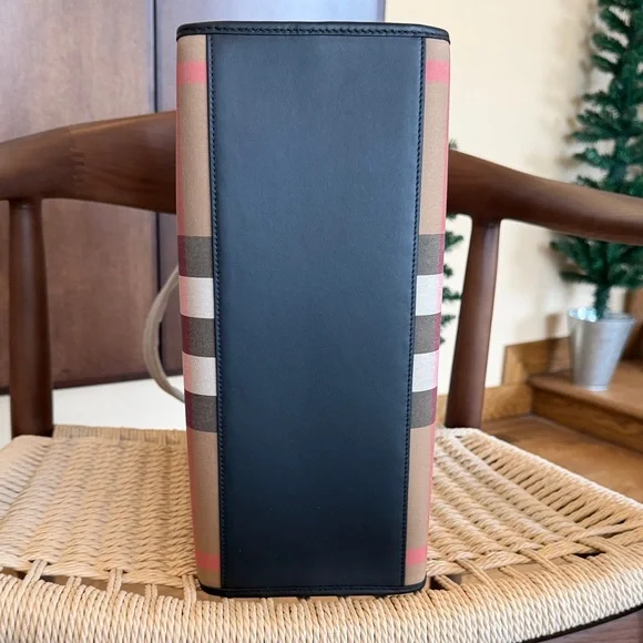 Burberry Medium Taupe Brown
Check Book Tote Bag - Picture 6 of 12